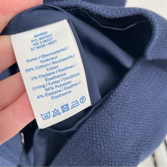 BODEN Martha Navy Pencil Sheath Back Zip Sleeveless Dress - Picture 7 of 7